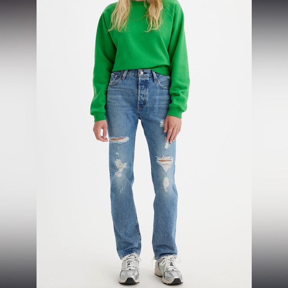 LEVIS 501 STRAIGHT JEANS